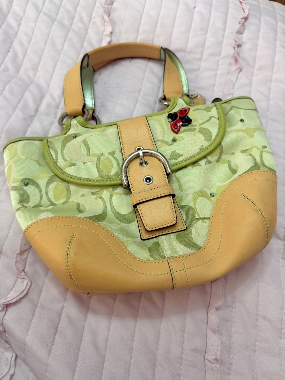 2004 Coach Limited Edition Green Ladybug 5621 RARE - Picture 3 of 5